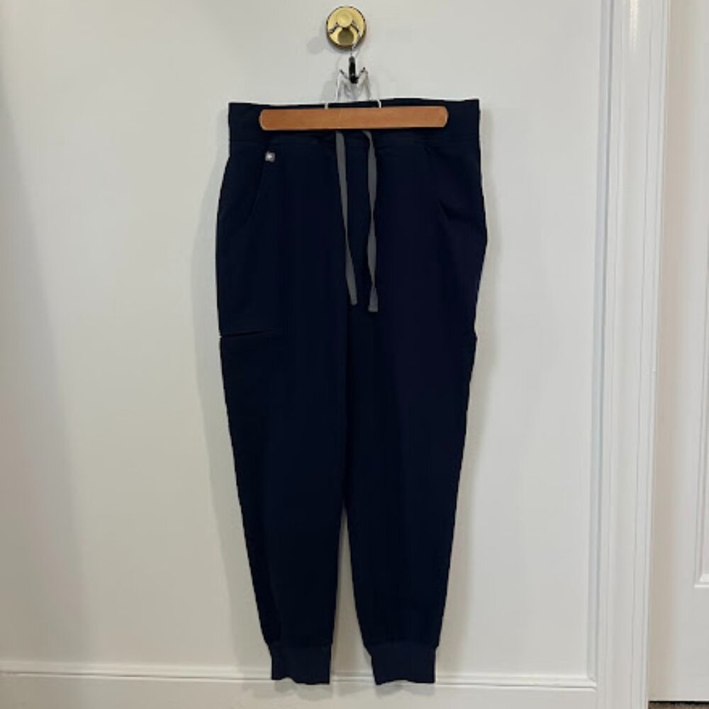 Figs Zamora Jogger Scrub Pant Navy Small Petite